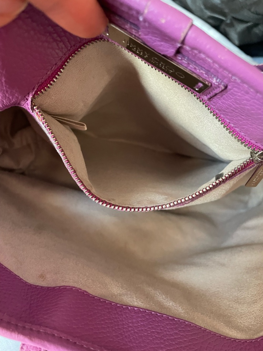 Jimmy Choo Pink Star-Studded Tote - Picture 8 of 10